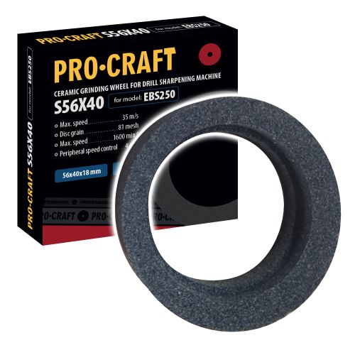 Brusný kotouč pro brusku na vrtáky S56X40 /EBS250