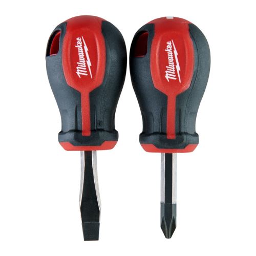 MILWAUKEE Tri-lobe S Driver šroubováky extra krátké PZ2 SL6,5mm blistr 2ks