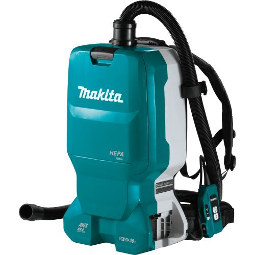 MAKITA Aku vysavač zádový s AWS Li-ion LXT 2x18V,bez aku   Z