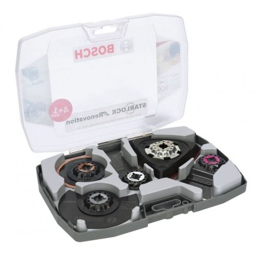 BOSCH 4dílná sada Heavy Duty pro multifunkční nářadí 2608664132