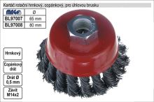 MAGG Kartač hrnkový copánkový 80 mm BL97008