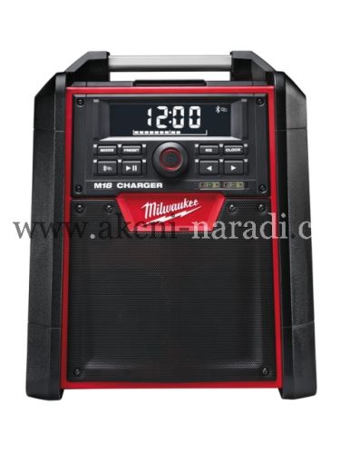 MILWAUKEE M18RC-0 Aku odolné rádio a nabíječka 4933446639