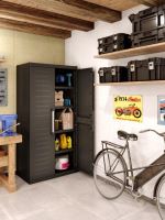 KETER DETROIT XL Tall Cabinet Vysoká úložná skříň černá 249802 (4)