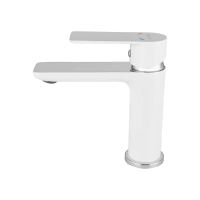 Umyvadlová baterie MIXXUS PREMIUM ALEX 001 WHITE-CHROME, bílý-chrom (2)