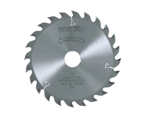 MAFELL 092558 Pilový kotouč HM,120x1,2/1,8x20mm Z24
