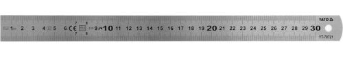 YATO YT-70721 Měřítko ocelové 30cm, pravítko