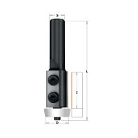 IGM F052 Ořezávací žiletková fréza s kónickým ložiskem na CORIAN - D22x30 A10° L83 S=12 (1)