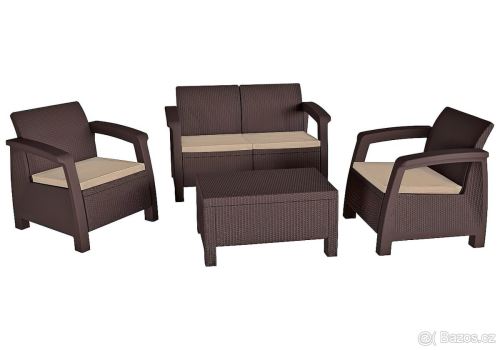 KETER BAHAMAS 230683 Set zahradní, hnědá barva 17202269