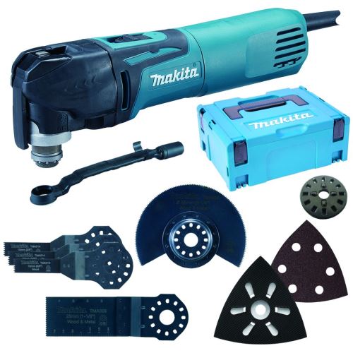MAKITA MAKITA TM3010CX5J Multi Tool s příslušenstvím 320W,systainer