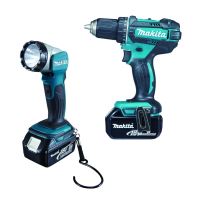 MAKITA Aku vrtací šroubovák se svítilnou 3x Li-ion LXT 18V/3,0 Ah,Makpac