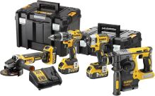 DEWALT DCK422P3T Aku bezuhlíková combo sada nářadí 18V 3x5,0 Ah XR