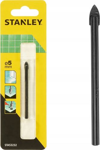 STANLEY STA53232 Vrták do dlaždic a skla průměru 5 mm