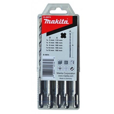 MAKITA MAKITA B-49074 sada vrtáků sds+
