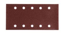 MAKITA brusný papír suchý zip 115x229mm 10 děr K80 10ks=oldP-02191 (1)