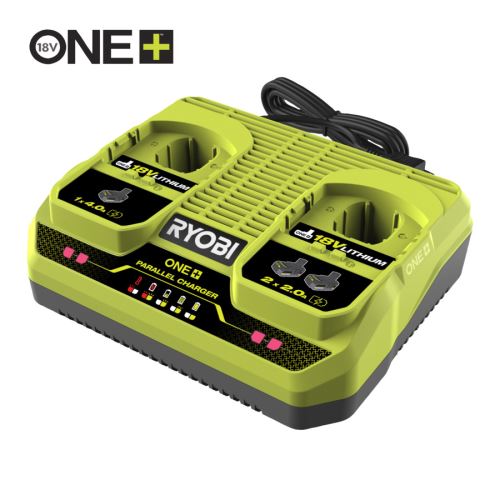 RYOBI RC18240 18V ONE+ Dvouportová nabíječka