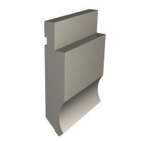 Metallkraft  Horní nástroj 75° H=105 mm / R 0,8 mm / délka 200 mm