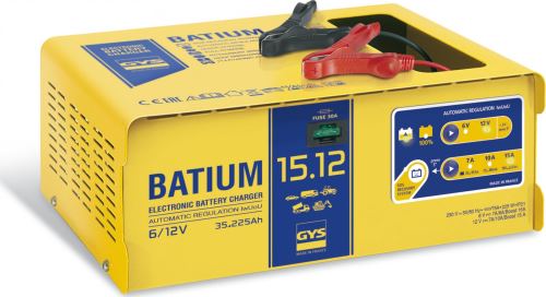 GYS  Batium 15/12 - 6/12V  Nabíječka autobaterií s SOS programem 024519