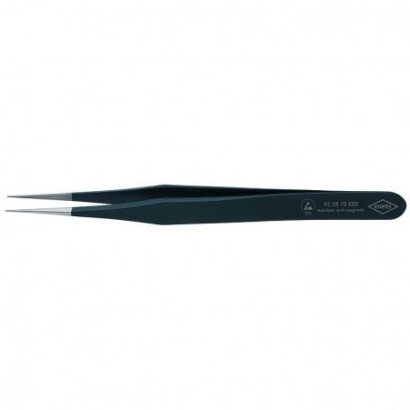 KNIPEX Precizní pinzeta v provedení ESD chromniklová ocel 922870ESD