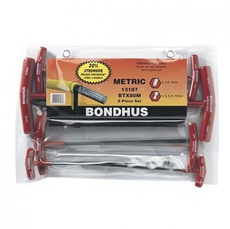 BONDHUS Sada T.-klíčů BTX 80M metric