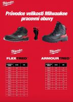 MILWAUKEE 4932493708 pracovní obuv boty kotníkové  S1PS Flextred černá velikost 43 (3)