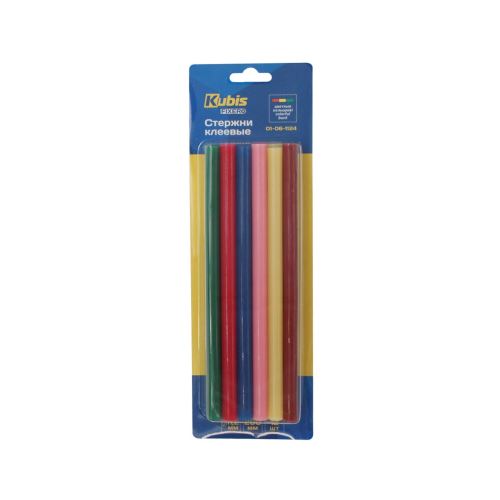 Tyčinky tavné, mix barev 11.2*200 mm, 12 ks (po 2 ks)