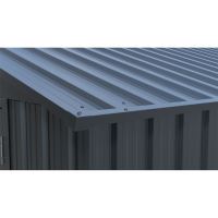 Riwall PRO RMCG 20x13 Anthracite kovová garáž 3,8 x 6 m se sedlovou střechou Antracit (3)