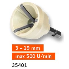 PROJAHN Odhrotovač  3-19 mm