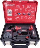 Worcraft Set WORCRAFT XCUBE003 Aku úhlová bruska 125mm CAG-S20LiBS, 2x4.0Ah, nabíječka Worcraft Set WORCRAFT XCUBE003 Aku úhlová bruska 125mm CAG-S20LiBS, 2x4.0Ah, nabíječka