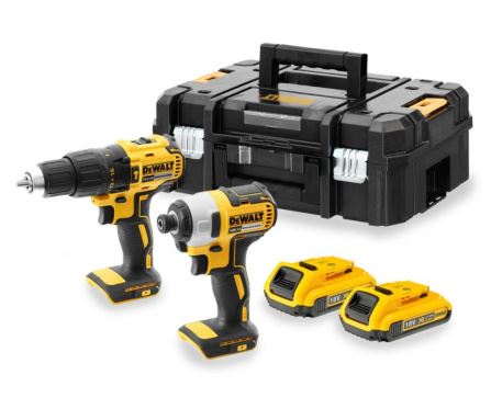 DeWALT DCK2060D2T aku sada nářadí 18V  v kufru TSTAK