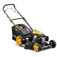 Riwall PRO RPM 5355 MULTIFUNKČNÍ TRAVNÍ SEKAČKA 4 V 1 S BENZINOVÝM MOTOREM A POJEZDEM
