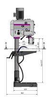 OPTIMUM Sloupová převodová vrtačka OPTIdrill DH 35 G (3)