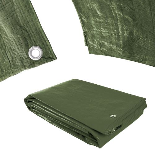 Plachta Procraft GT5x6 120g/m2 nepromokavá s oky 5x6 m zelená