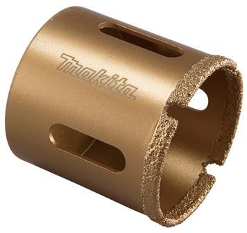 MAKITA děrovka s diamantovým zrnem 45mm (se závitem 5/8" 18UNF a otvory)