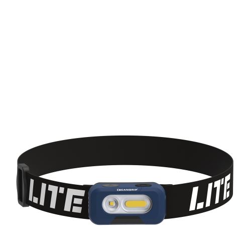 SCANGRIP HEAD LITE 2v1 dobíjecí čelová svítilna SMD LED Dimmer 03.5669
