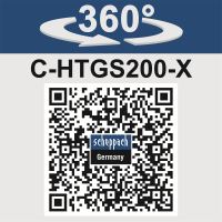 Scheppach C-HTGS200-X-SET S 20 V IXES aku nůžky na trávu a keře + 2Ah baterie + nabíječka 2,4 A (7)