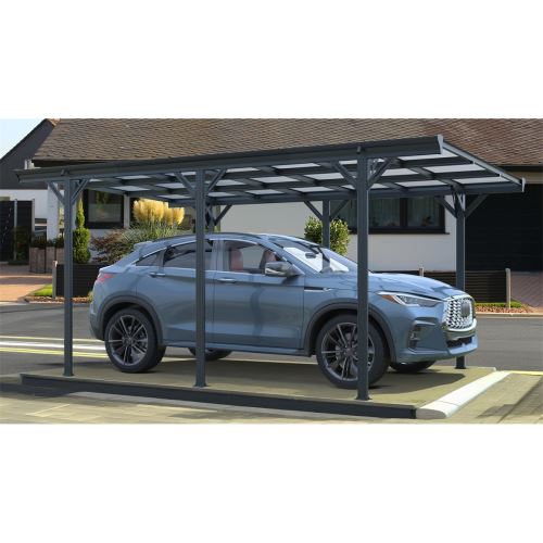 Riwall PRO RMCP 16 x 10 Anthracite přístřešek pro auto ( 5 x 3 m )