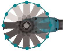 MAKITA Aku MultiTool s příslušenstvím Li-ion LXT 18V/5,0Ah (11)