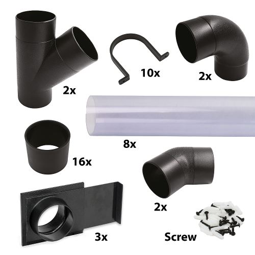 IGM PRO Sada příslušenství pro odsávání 100mm