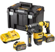 DEWALT DCH333X2 FLEXVOLT 54V aku kombi kladivo SDS-Plus + 2x 9Ah baterie a nabíječka v kufru DEWALT DCH333X2 FLEXVOLT 54V aku kombi kladivo SDS-Plus + 2x 9Ah baterie a nabíječka v kufru
