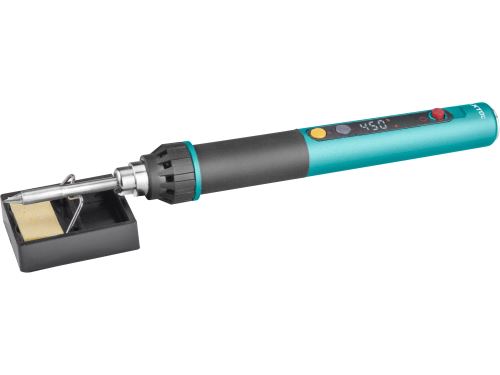 EXTOL INDUSTRIAL Aku pájka hrotová s digitální regulací, napájení USB-C 8794511