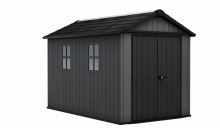 KETER zahradní domek Newton Plus wide 11x7,5 šedý s podlahou 17212880 (2)