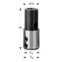 Upínací pouzdro 359 s vnitřním závitem M10 - pro vrták S10, D19,5x46 M10 P (1)