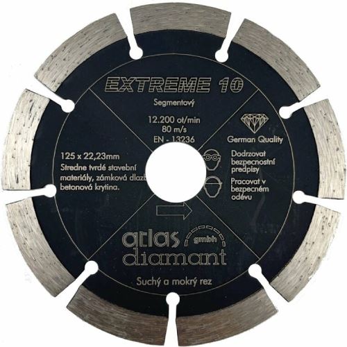PRO DIAMANT diamantový kotouč EXTREME 10 125mm x 22,23