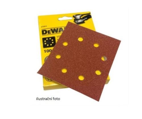 DEWALT DT3021  Brusný papír 115 x 115 mm, P 60 10 kusů