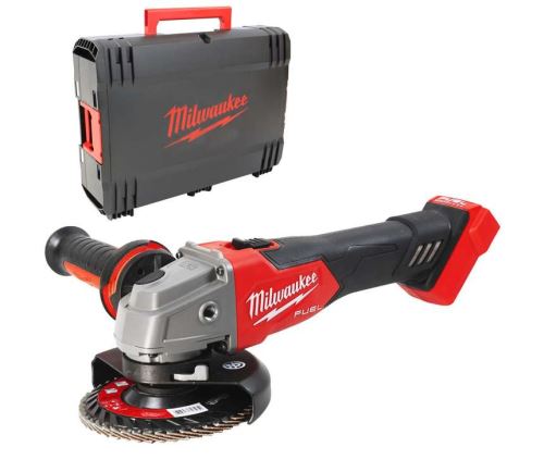 MILWAUKEE M18FSAG125X-0X aku úhlová bruska 125mm bez aku a nabíječky v kufru 4933478428