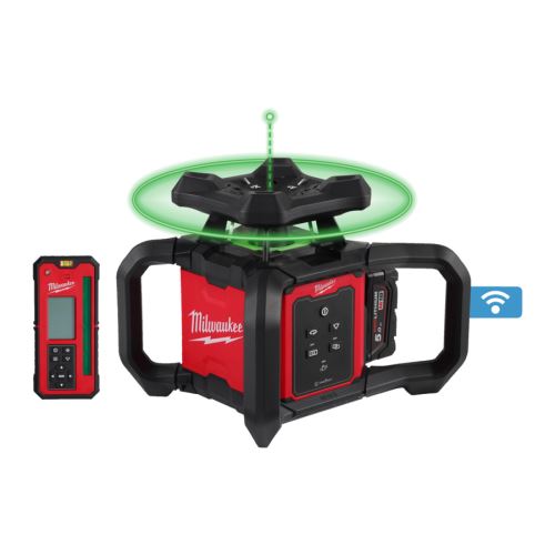 MILWAUKEE RLOHVG300-501C samonivelační rotační laser M18 , 1x5.0Ah