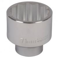 PROJAHN 1" nástrčná hlavice 12hran 50mm PROJAHN 1" nástrčná hlavice 12hran 50mm