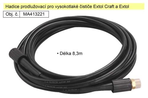 Hadice prodlužovací pro vysokotlaké čističe Extol