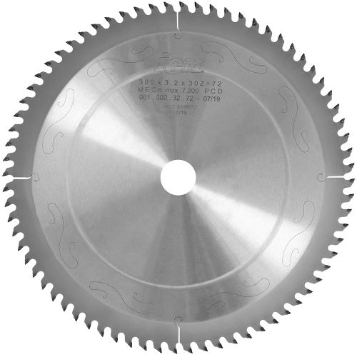 IGM Diamantový pilový kotouč na lamino a DTD - D300x3,2 d30 Z72 H.4