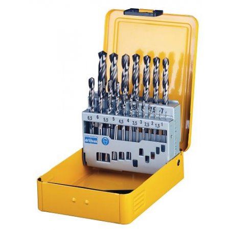 DEWALT sada do kovu HSS-G v plechové doze 19ks